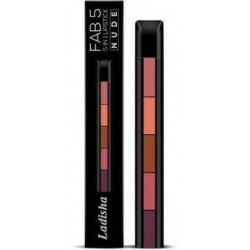 Ladisha Crazy Girl Fab 5 (5 in 1) Lipstick