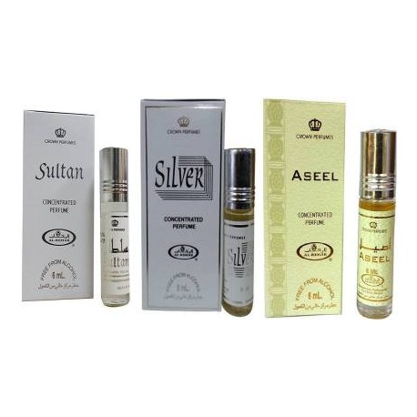 AL- REHAB COMBO PACK OF 3 Floral Attar  (Floral)