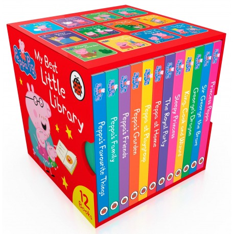 Peppa Pig - My Best Little Library (12 Board Books Set) Board book