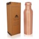 Pure Copper Water Bottle 1 Liter for Sport, Fitness, Yoga Bottle