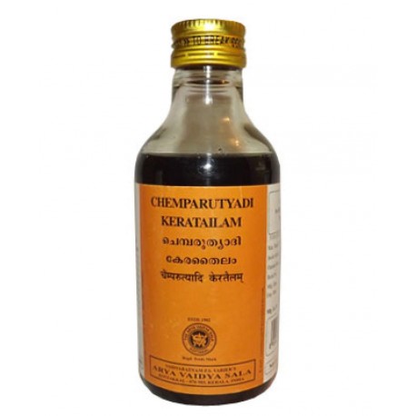 Arya Vaidya Sala Kottakkal Ayurvedic Chemparuthyadi Keratailam -200ml