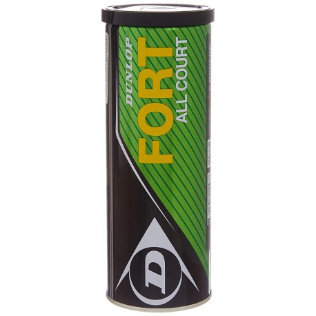DUNLOP Fort Tennis Ball (Yellow)