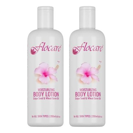 Flocare Moisturizing Body Lotion  400 ml - ( set of 2 )