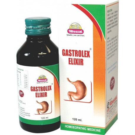 Wheezal Gastrolex Elixir 120 ml (PACK OF 3)