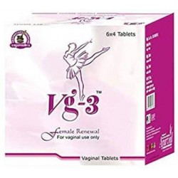 VG-3 Tablets For Women Herbal Tablets  (24 Tablets)