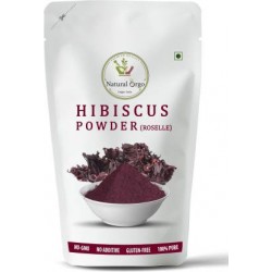 NATURAL ORGO HIBISCUS (sabdariffa) FLOWER POWDER - 1 KG  (1 kg)
