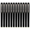 Baoke gel ink Roller Ball pen, fine point black 0.5mm 12 count