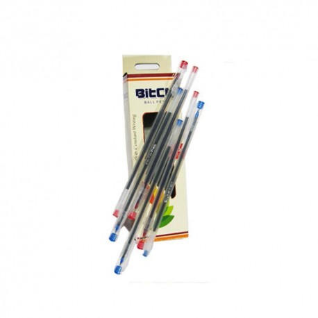 Bitco Ball Pen (Blue, Pack Of 100)