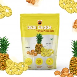 GO DESi Chaat - Tangy Pineapple Pouch -180 g
