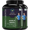 Secure Healthcare Perfect Growth Height Increase Orange Flavor Pack of - 2  (2 x 100 g)