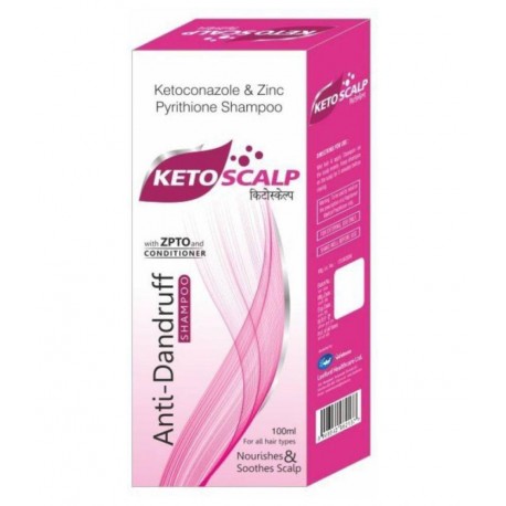 Ketoscalp Anti Dandruff - Shampoo + Conditioner 100 ml Pack of 2