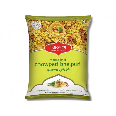 Bikaji Aslee Bikaneri - Chowpati Bhel Namkeen - 300gm (Pack of 3)