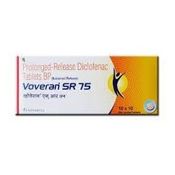 Voveran SR 75 Tablet (pack of 10 strips)