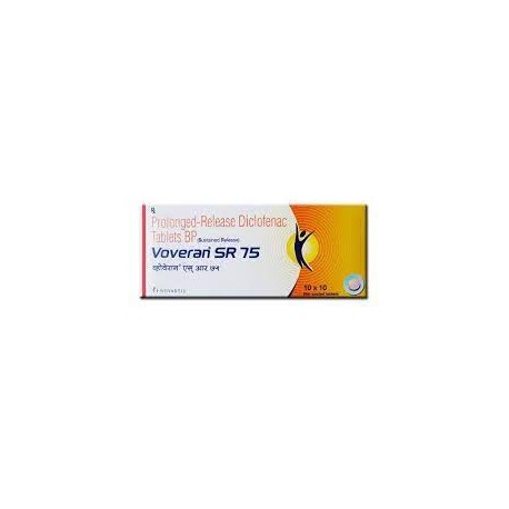 Voveran SR 75 Tablet (pack of 10 strips)