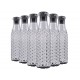Water Bottle Set with Variants of Design and Quantity  -(Diamond Black Set of 6)