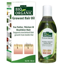 INDUS VALLEY Bio Organic Growout Hair Growth Oil - (100ml)