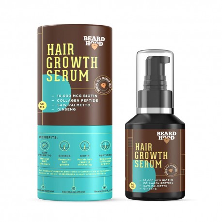 Beardhood Beard and Hair Growth Serum 50ml