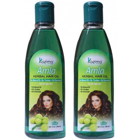 KAZIMA Amla Herbal Hair Oil - 100ml - ( pack of 2 )