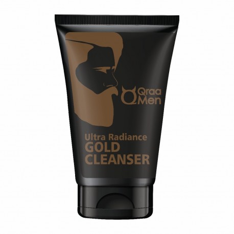 Qraa Men Gold Face Wash with 24k Gold - ( 100g )
