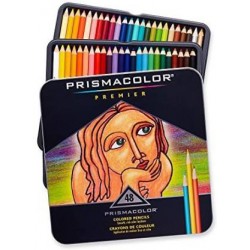 Prismacolor Premier Colored Pencils, Soft Core, 48 Pack