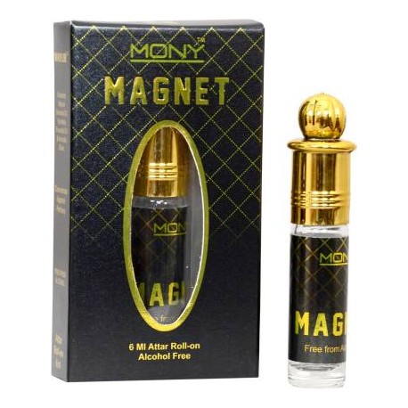 Mony Magnet Attar Roll On Floral Attar 6ml - ( Pack Of 2 )