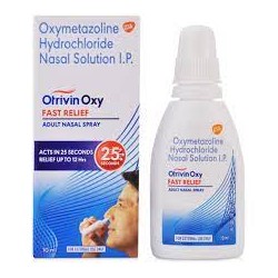 Otrivin Oxy Fast Relief Adult Nasal Spray - ( Pack Of 6 )