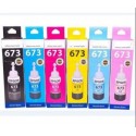 MHP Cartridges 673 Black + Tri Color Combo Pack Ink Bottle