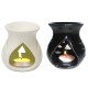 Clay Candle Operated Aroma Oil Burner / Oil Diffuser Set of 2