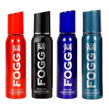 Fogg Fresh Body Spray For Men Combo  (PACk Of 4 )