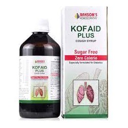 Bakson's Kof Aid Plus Cough Syrup Sugar Free -115ml