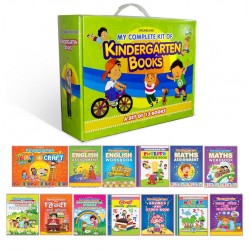 My Complete Kit of Kindergarten Books Pack - A Set of 13 Books