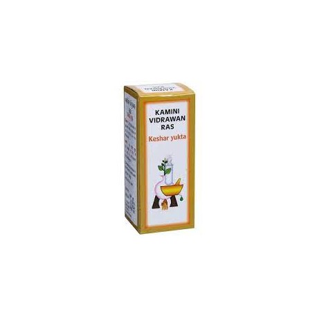Baidyanath Kamini Vidrawan Ras Keshar Yukta Tablet - 10 gm