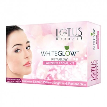 Lotus Herbals Whiteglow Insta Glow Fairness Single Facial Kit, 1 pc