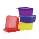 Tupperware Square Refrigerator Container Keep Tab 500ml 4pc
