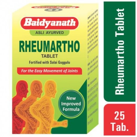 Baidyanath Nagpur Rheumartho - For Joint & Muscle Pain, 25 pcs