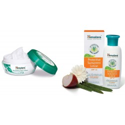 Himalaya Nourishing Skin Cream, 200ml And Himalaya Herbals Protective Sunscreen Lotion, 100ml