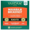 VAHDAM Organic English Breakfast Black Tea Bags - High Energy, Coffee Replacement, 30 g (15 Bags x 2 g each)