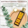 FLORESTA HERBALS ONION HIBISCUS AND BHRINGRAJ HAIR GROWTH OIL (100 ML)