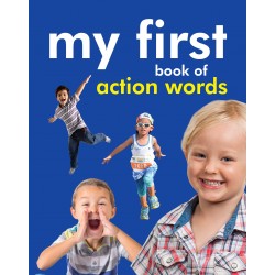 My First Book of Action Words Board Book Hardcover – 18 December 2017