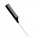 MAPPERZ Tail Comb For Styling, Heat Resistant Teasing Comb black