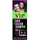 VIP Hair Color Shampoo, Black, 400ml