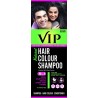 VIP Hair Color Shampoo, Black, 400ml