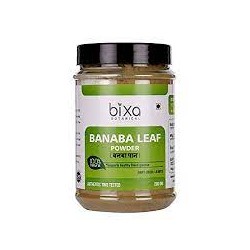 Bixa Botanical Banaba Leaf Powder 200 gm