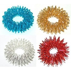 PERFECT MAGNETS Sujok Massage Rings  Improving Fingers Blood Circulation Set of 10 Pieces