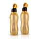 Tupperware Aquasafe Water Bottle 750 ml Gold 2 pcs