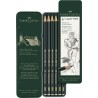 Faber-Castell Castell 9000 Pencil Set - (Pack of 6)