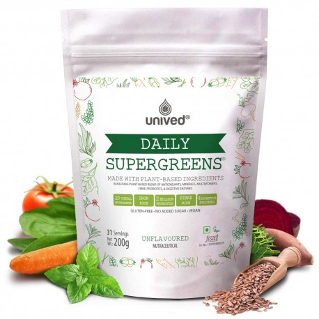 Unived Plant-Based Superfood Blend Powder 200gm