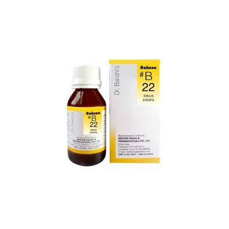 Bakson B22 Sinus Drop 30ml - ( pack of 3 )