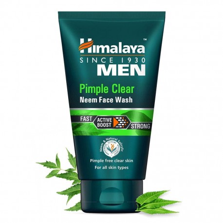 Himalaya Men Pimple Clear Neem Face Wash, 100ml