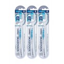 Sensodyne Expert Toothbrush (Clear & Blue, Pack of 3)